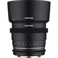Samyang VDSLR 85mm T1.5 MK2 Lens for Canon M Samyang VDSLR 85mm T1.5 MK2 Lens for Canon M