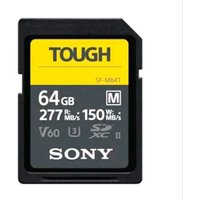 Sony M Series TOUGH 64GB UHS-II 277MB/Sec SDHC Card Sony M Series TOUGH 64GB UHS-II 277MB/Sec SDHC Card