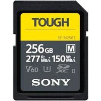 Sony M Series TOUGH 256GB UHS-II 277MB/Sec SDXC Card Sony M Series TOUGH 256GB UHS-II 277MB/Sec SDXC Card