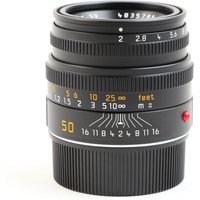 Leica 50mm f2 Summicron-M lens- Black Leica 50mm f2 Summicron-M lens- Black