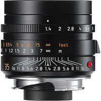 DEMO Leica 35mm f1.4 Summilux-M Asph Lens- Black DEMO Leica 35mm f1.4 Summilux-M Asph Lens- Black