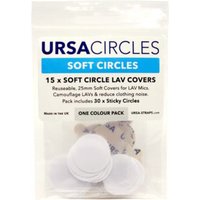 URSA 15x Soft Circles + 30x StickiesSingle Colour - White URSA 15x Soft Circles + 30x StickiesSingle Colour - White