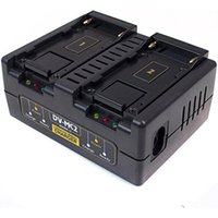 Hawk-Woods DV-MC2 Sony NP-F Battery Charger 2-Channel Simultaneous Hawk-Woods DV-MC2 Sony NP-F Battery Charger 2-Channel Simultaneous