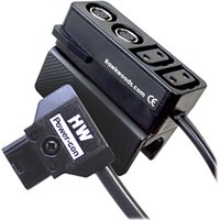 Hawk-Woods GC-2A Power-con (male) - 30cm - Power-Con x2 (F) - Hirose (F) Clip On (15mm) Hawk-Woods GC-2A Power-con (male) - 30cm - Power-Con x2 (F) - Hirose (F) Clip On (15mm)