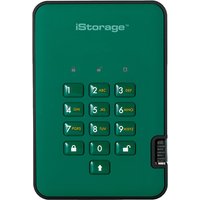 iStorage diskAshur2 256-bit 3TB - Green iStorage diskAshur2 256-bit 3TB - Green
