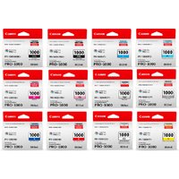 Canon Lucia Pro Ink Tank PFI-1000 12 Ink Bundle Canon Lucia Pro Ink Tank PFI-1000 12 Ink Bundle