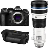 OM SYSTEM OM-1 Mark II Digital Camera with 12-40mm PRO II Lens + ED 150-400mm PRO Lens + HLD-10 Grip OM SYSTEM OM-1 Mark II Digital Camera with 12-40mm PRO II Lens + ED 150-400mm PRO Lens + HLD-10 Grip