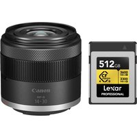 Canon RF-S 14-30mm f4-6.3 Lens and Lexar Memory Card Bundle Canon RF-S 14-30mm f4-6.3 Lens and Lexar Memory Card Bundle