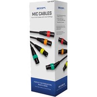 Zoom XLR Mic Cables with Colour ID Rings Zoom XLR Mic Cables with Colour ID Rings