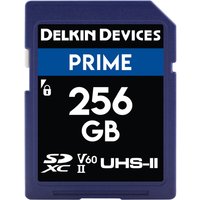 Delkin PRIME 256GB (280MB/s) UHS-II V60 SDXC Memory Card Delkin PRIME 256GB (280MB/s) UHS-II V60 SDXC Memory Card