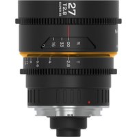Laowa Nanomorph 27mm T2.8 1.5x S35 (Amber) Lens for PL + EF Mount Laowa Nanomorph 27mm T2.8 1.5x S35 (Amber) Lens for PL + EF Mount