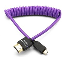 Kondor Blue Gerald Undone Micro HDMI to Full HDMI Cable 12Inch-24Inch Coiled Kondor Blue Gerald Undone Micro HDMI to Full HDMI Cable 12Inch-24Inch Coiled