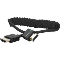 Kondor Blue Coiled Full HDMI Cable 12-24Inch - Black Kondor Blue Coiled Full HDMI Cable 12-24Inch - Black