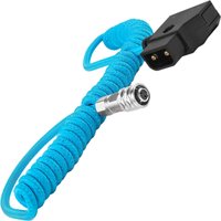 Kondor Blue Coiled D-Tap to BMPCC 6K/4K Power Cable for Blackmagic - Blue Kondor Blue Coiled D-Tap to BMPCC 6K/4K Power Cable for Blackmagic - Blue