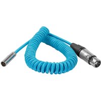 Kondor Blue Coiled Mini XLR to XLR for C70 & BMPCC4K/6K 12Inch-24” Kondor Blue Coiled Mini XLR to XLR for C70 & BMPCC4K/6K 12Inch-24”
