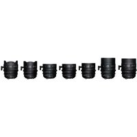 Sigma FF Fully Luminous High-Speed Prime Cine 7-Lens Kit - Sony Mount Sigma FF Fully Luminous High-Speed Prime Cine 7-Lens Kit - Sony Mount