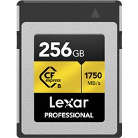 Lexar 256GB Professional (1750MB/Sec) Type B CFexpress Gold Series Memory Card Lexar 256GB Professional (1750MB/Sec) Type B CFexpress Gold Series Memory Card