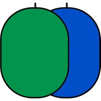 GlareOne Foldable Background 2In1 Green Blue 150 x 200 cm GlareOne Foldable Background 2In1 Green Blue 150 x 200 cm