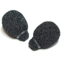Rycote Miniature Lavalier Foams Black (1 pack of 2) Rycote Miniature Lavalier Foams Black (1 pack of 2)