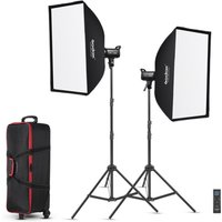 Godox SL100BI-K2 LED Two Light Kit - BI-Colour Godox SL100BI-K2 LED Two Light Kit - BI-Colour