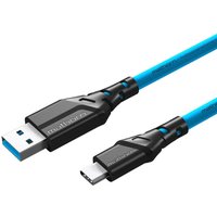 Mathorn MTC-200 USB A-C 2m Tethering Cable - ArcticBlue Mathorn MTC-200 USB A-C 2m Tethering Cable - ArcticBlue