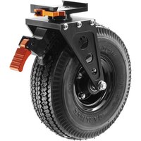 Inovativ 10 inch EVO Wheel (Swivel Steering) - With Footbrake & Dovetail Clamp Inovativ 10 inch EVO Wheel (Swivel Steering) - With Footbrake & Dovetail Clamp