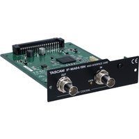Tascam IF-MA64-BNMADI Interface card for DA-6400 and DA-6400DP BNC Coax connection Tascam IF-MA64-BNMADI Interface card for DA-6400 and DA-6400DP BNC Coax connection