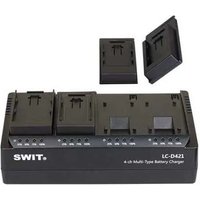 Swit LC-D421C KIT - 4-CH DV charger with 4x Canon BP Style plates Swit LC-D421C KIT - 4-CH DV charger with 4x Canon BP Style plates