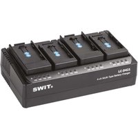 Swit LC-D421I KIT - 4-CH DV charger with 4x JVC SSL style plates Swit LC-D421I KIT - 4-CH DV charger with 4x JVC SSL style plates