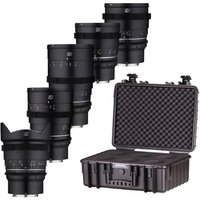 Samyang VDSLR MK2 5-Lens Kit (14mm/24mm/35mm/50mm/85mm) for Canon RF Samyang VDSLR MK2 5-Lens Kit (14mm/24mm/35mm/50mm/85mm) for Canon RF