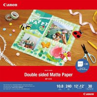 Canon MP-101D Double-sided Matte Paper 12 inch x 12 inch - 30 sheets Canon MP-101D Double-sided Matte Paper 12 inch x 12 inch - 30 sheets