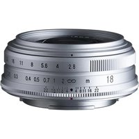 Voigtlander 18mm f2.8 Color-Skopar Lens for Fujifilm X - Silver Voigtlander 18mm f2.8 Color-Skopar Lens for Fujifilm X - Silver