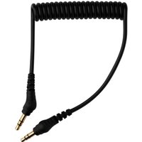 Shure MoveMic 3.5mm to 3.5mm replacement coiled cable Shure MoveMic 3.5mm to 3.5mm replacement coiled cable