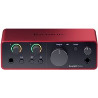 Focusrite Scarlett Solo 4th Gen Audio Interface Focusrite Scarlett Solo 4th Gen Audio Interface