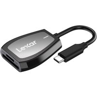 Lexar Professional USB-C Dual-Slot Reader for SD and microSD Lexar Professional USB-C Dual-Slot Reader for SD and microSD