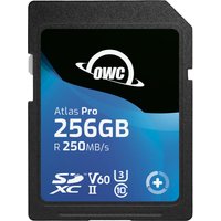 OWC Atlas Pro 256GB (250MB/s) UHS-II V60 SDXC Memory Card OWC Atlas Pro 256GB (250MB/s) UHS-II V60 SDXC Memory Card