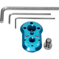 Kondor Blue Mini Quick Release Plate - Male Plate Only - Blue Kondor Blue Mini Quick Release Plate - Male Plate Only - Blue