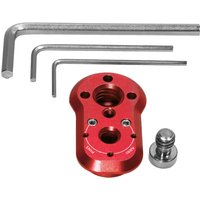 Kondor Blue Mini Quick Release Plate - Male Plate Only - Cardinal Red Kondor Blue Mini Quick Release Plate - Male Plate Only - Cardinal Red