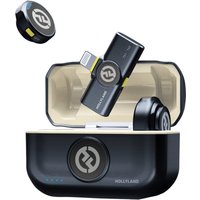 Hollyland LARK M2 with Lightning Plug Duo - Shine Charcoal Hollyland LARK M2 with Lightning Plug Duo - Shine Charcoal