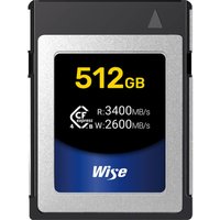 Wise Advanced 512GB (3700MB/Sec) Cfexpress Type B Memory Card Wise Advanced 512GB (3700MB/Sec) Cfexpress Type B Memory Card