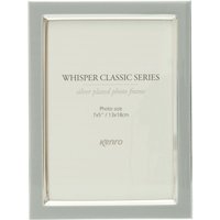Kenro Whisper Classic inlay Photo Frame 7x5 - Grey Kenro Whisper Classic inlay Photo Frame 7x5 - Grey