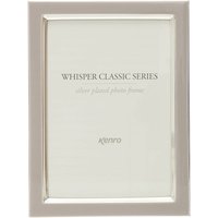 Kenro Whisper Classic inlay Photo Frame 8x6 - Grey Kenro Whisper Classic inlay Photo Frame 8x6 - Grey