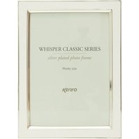 Kenro Whisper Classic inlay Photo Frame 8x6 - White Kenro Whisper Classic inlay Photo Frame 8x6 - White