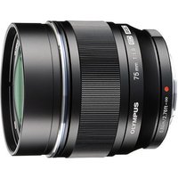 OM SYSTEM M.Zuiko Digital ED 75mm f1.8 Lens - Black OM SYSTEM M.Zuiko Digital ED 75mm f1.8 Lens - Black