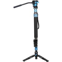 SIRUI P-424FS Carbon Fibre Monopod with Stand and Video Head VA-5X SIRUI P-424FS Carbon Fibre Monopod with Stand and Video Head VA-5X