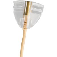 Hide-a-mic for DPA6060/6061 and Sennheiser MKE1, single piece, Tie-holder Transparent Hide-a-mic for DPA6060/6061 and Sennheiser MKE1, single piece, Tie-holder Transparent