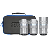 SIRUI Sniper 23mm, 33mm & 56mm F1.2 APSC Lens Kit for Sony E (Silver, Carbon Fibre) SIRUI Sniper 23mm, 33mm & 56mm F1.2 APSC Lens Kit for Sony E (Silver, Carbon Fibre)