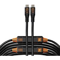 TetherTools TetherPro Optima 10G USB-C to USB-C Straight to Straight 31ft (9.4m) - Non-Reflective Bl TetherTools TetherPro Optima 10G USB-C to USB-C Straight to Straight 31ft (9.4m) - Non-Reflective Bl