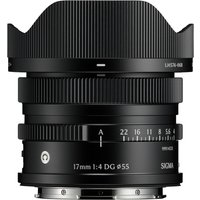 Sigma 17mm f4 DG Contemporary Lens for L-Mount - Black Sigma 17mm f4 DG Contemporary Lens for L-Mount - Black