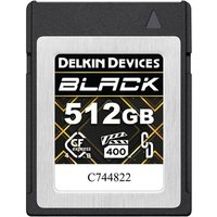 Delkin BLACK 512GB (3600MB/s) CFexpress Type B 4.0 Memory Card Delkin BLACK 512GB (3600MB/s) CFexpress Type B 4.0 Memory Card